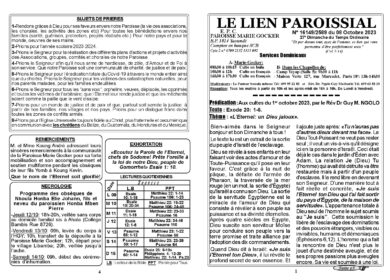 Lien paroissial N°161492589 du 08 octobre 2023
