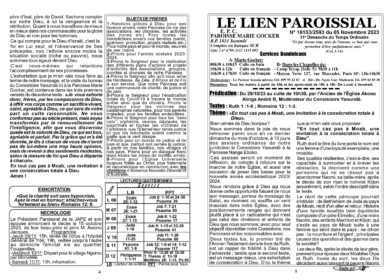 Lien paroissial N°161532593 du 05 novembre 2023