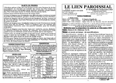 Lien paroissial N°161582598 du 10 décembre 2023
