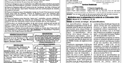 Lien paroissial N°161582598 du 10 décembre 2023