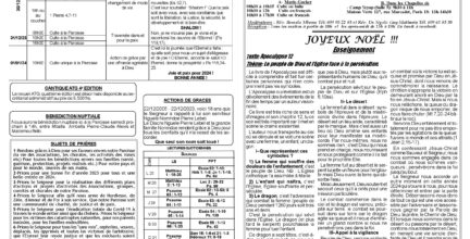 Lien paroissial N°161602600 du 24 décembre 2023